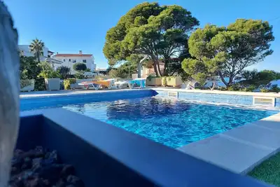 Image de Villa avec vue imprenable sur la baie de Rosas et les pyrennées.