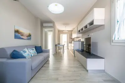 Image de Maison de vacances \"Magnolia\" avec vue sur les montagnes et jardin.