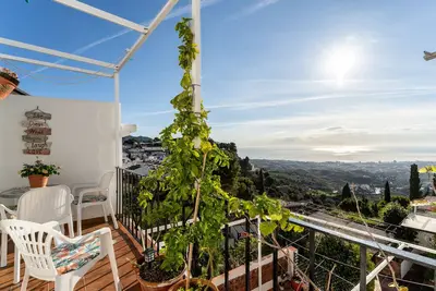 Image de Maison de vacances \"Mijas Tropical, Casita Típica\" avec vue sur mer, terrasse et Wi-Fi