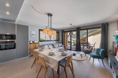 Image de Nouveau- 360 - N18- appartement 6 personnes à coté des pistes de Super Châtel