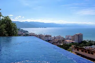 Image de Villa in Puerto Vallarta center with views and pool for twelve guests