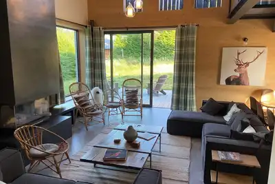 Image de Chalet 17 couchages haut de gamme, proche des pistes, face Mont-Blanc
