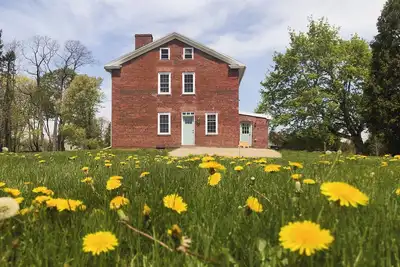 Image de 200-year-old farmhouse is fitted with all the comforts of 21st Century living. . .