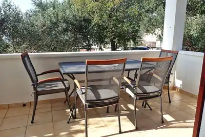 Image de Appartement de vacances avec jardin et air conditionné