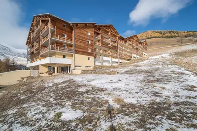 Image de Appt 6 pers au pied des pistes, balcon, piscine
