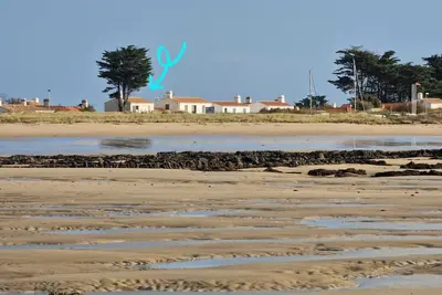 Image de Villa Rubis, vue mer, port et plage accès direct depuis le jardin. Tout confort