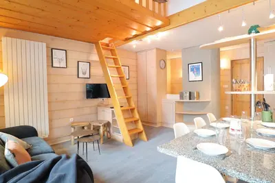 Image de Appartement confortable pour 6 avec balcon et parking aux Gets