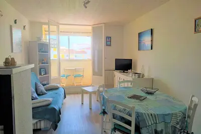 Image de Appartement familial à 2 pas de la plage, balcon, parking & commerces proches