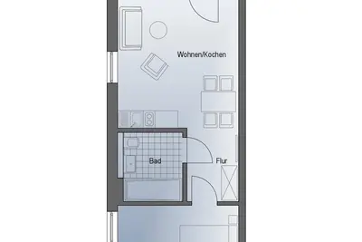 Image de Haus Prerow, Appartement 35 fĂĽr bis zu 4 Personen