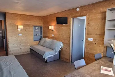 Image de Appartement fonctionnel au pied des pistes - 5 pers, animaux admis