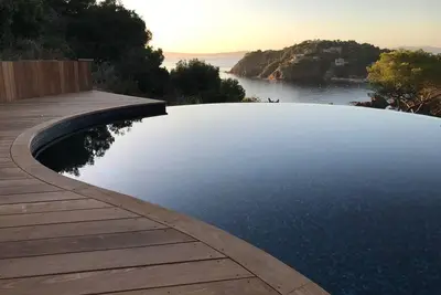 Waterfront villa