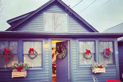 Image de \"The hideout\". . . A cozy Catskills cottage