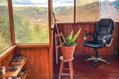 Image de Casa cabaña con vista hermosa al centro historico