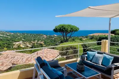 Image de Belle villa piscine avec vue mer exceptionnelle