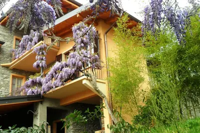 Image de Villa Iolanda: Pure relax, 2 terraces with lake view and fireplace