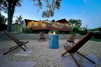 Close to Everything! w/ Sauna, Fireplace, & Large Backyard