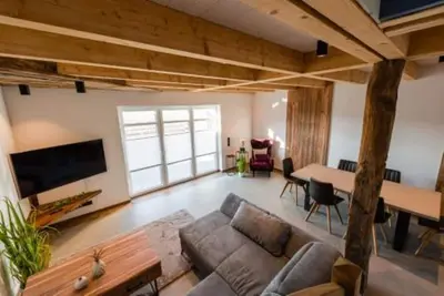Image de Holiday home \"Borkum\" with 88sqm - in the holiday park HarkebrĂĽgge