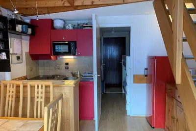 Image de Appartement à Châtel, 6 pers, mezzanine, balcon, 100m navette, parking, animaux acceptés