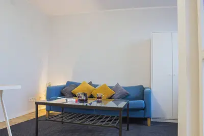 Сomfortable apartment in Warsaw with a balcony