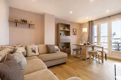Image de Orpin - superbe appartement rénové 2 personnes avec grande terrasse plein sud, belle vue