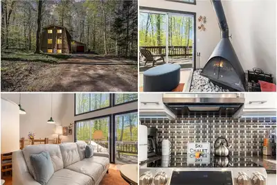 Image de 🌿Sugarloaf Chalet Pet Friendly 3bdr + Loft & Hot Tub