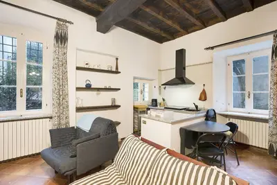 Appartement 'In Villa Belli' avec jardin partagé et Wi-Fi