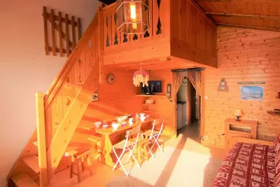 Image de Appartement cosy 2 pièces aux Saisies pour 5 personnes, balcon et kitchenette équipée