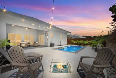 Image de New Construction Home with Heated Saltwater Pool, Game Room, and Sauna!