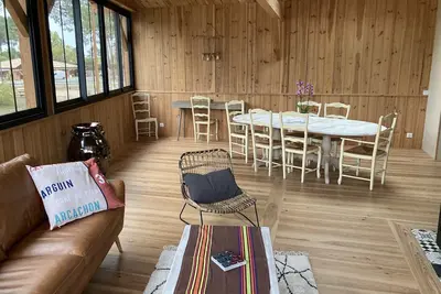 Image de loft apartment cabin spirit heart of one of the villages of the cape: \"the tchanqué du bassin