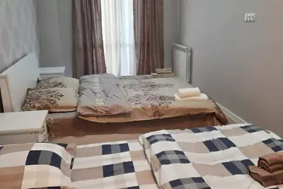 Image de The two-bedroom apartment in a newly built elite house