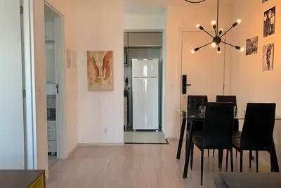 Image de Cozy apartment within a true resort in central São Paulo