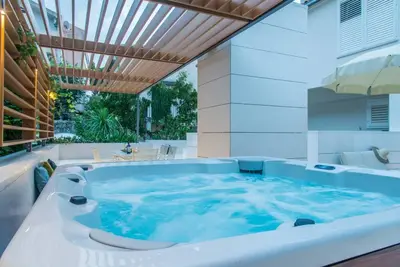 Image de Appartement dans Brela avec vue mer, terrasse, Climatisation, Wifi (201-10)