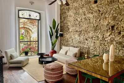 Image de Iconic double apartment with billar in front of the Arco Chato ruins and pool