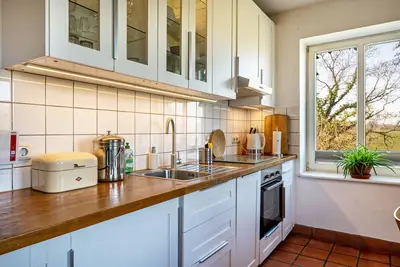 Image de Appartement \"Voßberg Ferienwohnung 1\" avec terrasse partagée & Wi-Fi