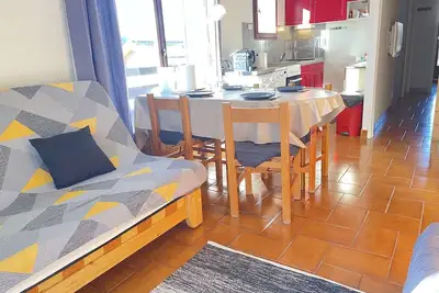Image de Appartement cosy à Risoul 1850, 3 pièces, 6 pers. , pied des pistes, proche commodités et luge