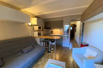 Image de Studio confortable proche remontées mécaniques, parking privatif - Multi Pass inclus