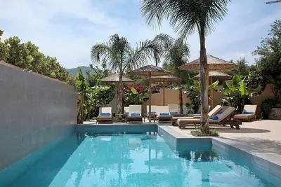 Image de Appartement studio \"Villa Dionysia S3\" près de la plage avec piscine partagée et Wi-Fi