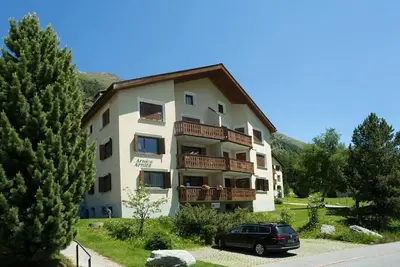 Image de Appartement de vacances Pontresina pour 1 - 2 personnes avec 1 chambre à coucher - Logement de vacan