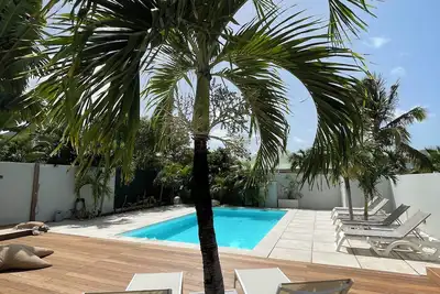 Amazing  villa in Orient bay, close to the beach with private pool