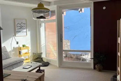 Image de La Mongie - Studio rénové avec terrasse plein sud