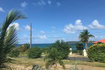 Image de Beach across the street for you to Enjoy the \"Solitude\" East End Villa