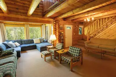 Image de Cozy log cabin in Sundance Resort neighborhood.
