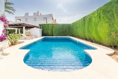 Image de Spacious family home with Airco, private 5x10m pool, sandy beach 300m, free WiFi