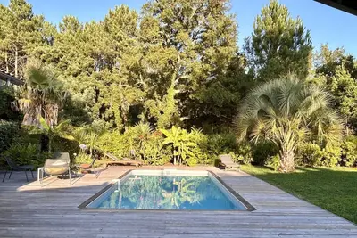 Image de Tres Belle Villa A Capbreton Avec Piscine Chauffee
