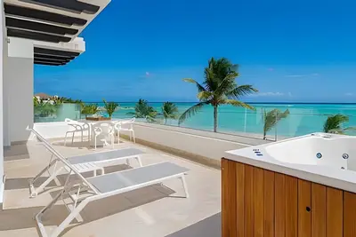 Image de Punta Palmera Beach Front with private cold jacuzzI