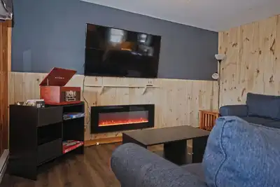 Image de Newly renovated Log cabin in the middle of Catskills