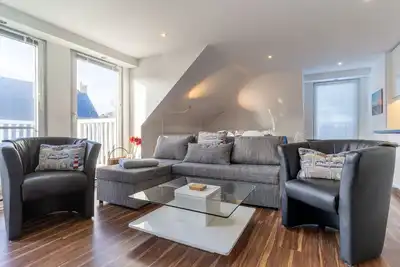 Image de Modern apartment with 2 balconies for up to 4 people.