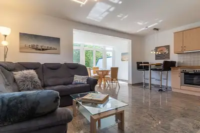 Image de High-quality 3-room ground floor apartment directly on the dike with terrace for 4 pers.