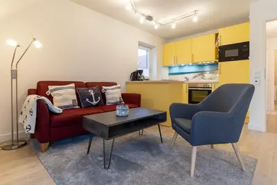 Image de Maisonette apartment on the 1st floor with balcony and dog in the Bad district