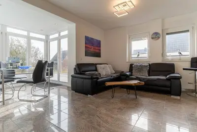 Image de High-quality 3-room ground floor apartment directly on the dike with terrace for 4 pers.
